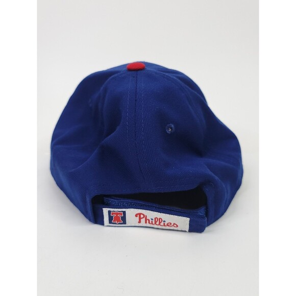 Philadelphia Phillies Blue & Red Hat One Size NewEra 9Forty Authentic New - Picture 9 of 10